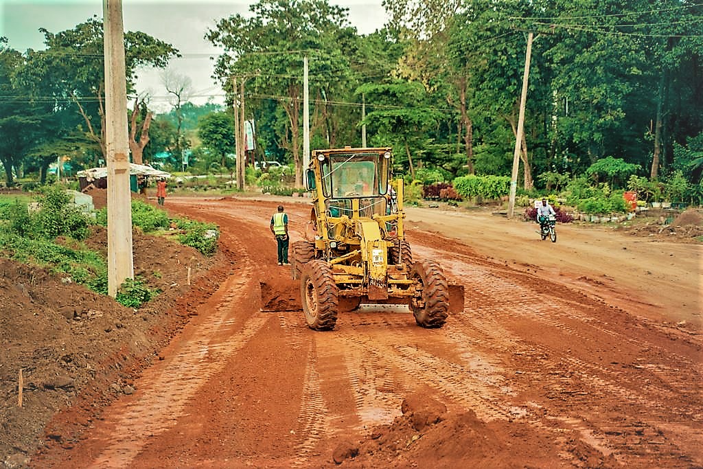 Road construction